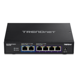 Trendnet TPE-TG350 5-Port Unmanaged 2.5G PoE+ Switch Fiche technique | Fixfr