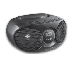 Philips AZ318 Manuel utilisateur | Fixfr