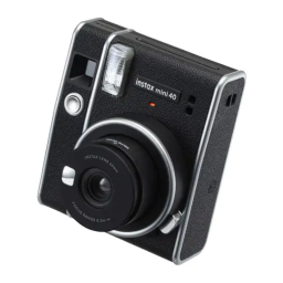 Fujifilm INSTAX Mini 40 Appareil photo Instantané Manuel du propriétaire | Fixfr