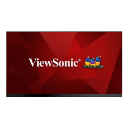 ViewSonic LD216-251 DIGITAL SIGNAGE Mode d'emploi | Fixfr