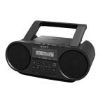 Sony ZS-RS60BT Manuel utilisateur