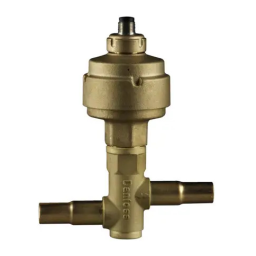 Danfoss ETS 12.5 Electric expansion valve, type / 25 Electric regulating valve, type KVS 15 Guide d'installation | Fixfr