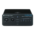 Cambridge Audio DacMagic 100 Manuel utilisateur