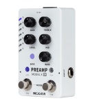 MOOER Preamp Model X Digital Preamp Pedal Manuel du propri&eacute;taire