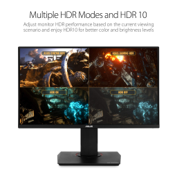 Asus VP289Q Monitor Mode d'emploi | Fixfr