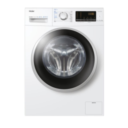 Haier HW70-BP1439 Machine à laver Manuel du propriétaire | Fixfr