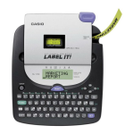 Casio KL-780 Manuel utilisateur