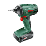 Bosch PDR 18 LI Mode d'emploi