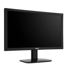 Acer KA270HD Monitor Guide de démarrage rapide | Fixfr