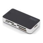 Digitus DA-70330-1 Card Reader All-in-one, USB 3.0 Guide de d&eacute;marrage rapide