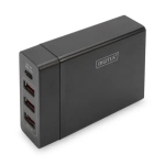 Digitus DA-10195 4-Port Universal USB Charging Adapter, USB Type-C&trade; Guide de d&eacute;marrage rapide