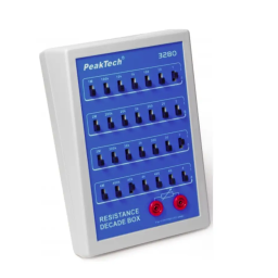 PeakTech P 3285 Capacitance decade, 100 pF to 11.111 µF Manuel du propriétaire | Fixfr