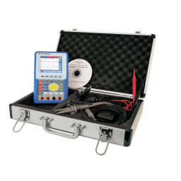 PeakTech P 1195 100 MHz / 2 CH, 1 GS/s handheld oscilloscope Manuel du propriétaire | Fixfr