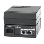 Extron PI 115 sp&eacute;cification