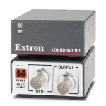 Extron 12G HD-SDI 101 sp&eacute;cification