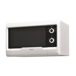 Whirlpool MWD 319 WH Manuel utilisateur | Fixfr