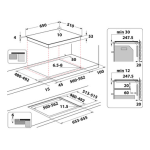 Whirlpool SMO 658C/NE Hob Manuel utilisateur