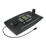 Videotec DCZ Universal keyboard for managing CCTV applications from PC Manuel utilisateur