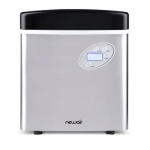 NewAir AI-215R Countertop Ice Maker, 50 lbs. of Ice a Day, 3 Ice Sizes  Manuel utilisateur