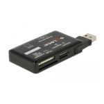 DeLOCK 91719 USB 3.0 Card Reader All in 1 Fiche technique