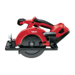 Hilti SCW 22-A Manuel utilisateur