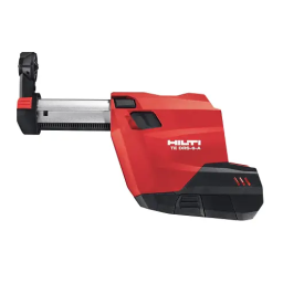 Hilti TE DRS-4-A Manuel utilisateur | Fixfr