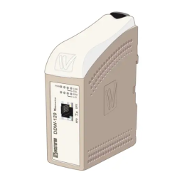 Westermo DDW-120 Ethernet SHDSL Extender Fiche technique | Fixfr