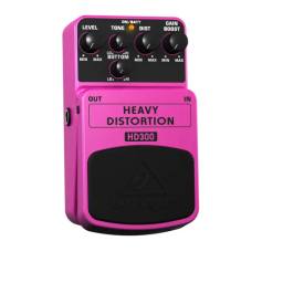 BEHRINGER HEAVY DISTORTION HD300 | AI Chat & PDF | Fixfr