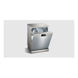 Siemens SN23EI26CE Lave vaisselle 60 cm Owner's Manual | Fixfr