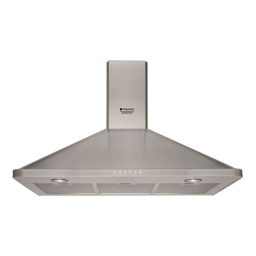 HOTPOINT/ARISTON HHDP 9.7 CB X/HA Hood Manuel utilisateur | Fixfr