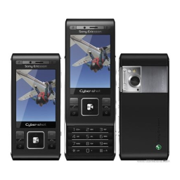 Sony Ericsson C905 Manuel utilisateur | Fixfr