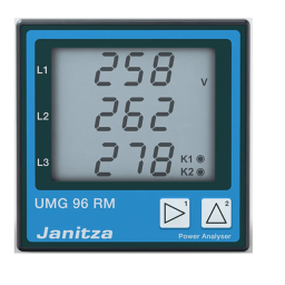 Paramètres et valeurs de mesure. janitza UMG 96 RM-E | Fixfr