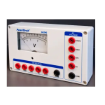 PeakTech P 3296 Analog voltmeter Manuel du propri&eacute;taire