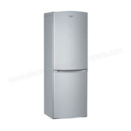 Whirlpool WBE31112 W Fridge/freezer combination Manuel utilisateur | Fixfr