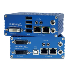 KVM-TEC V130722 Masterflex single fiber Guide d'installation | Fixfr