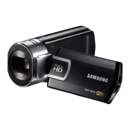 Samsung HMX QF30 Manuel utilisateur | Fixfr