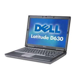 Dell Latitude D630C laptop Manuel utilisateur | Fixfr