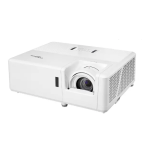 Optoma ZW350 Compact high brightness laser projector Manuel du propri&eacute;taire