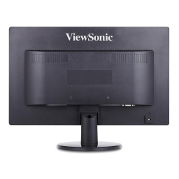 ViewSonic VA1917a MONITOR Mode d'emploi | Fixfr