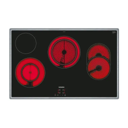 Smeg P22191R01 Manuel utilisateur - Table de cuisson à induction | Fixfr