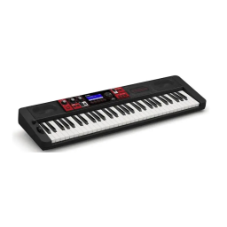 Casio CT-S1000V Electronic Musical Instrument Guide de démarrage rapide | Fixfr