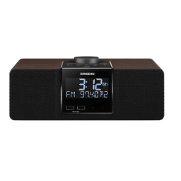 Sangean RCR-40 Manuel utilisateur | Fixfr