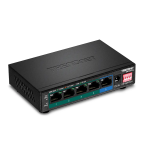 Trendnet TPE-TG51g 5-Port Gigabit PoE+ Switch Fiche technique