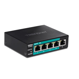 Trendnet TE-FP051 6-Port Unmanaged Fast Ethernet Long Range PoE+ Switch Fiche technique | Fixfr