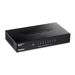 Trendnet TEG-S51 5-Port Gigabit Desktop Switch Fiche technique