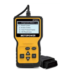 Manuel d'utilisateur MOTOPOWER MP69033 - Lecteur de code OBD2 | Fixfr