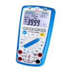 PeakTech P 3690 4000 counts multimeter, environmental measurements Manuel du propri&eacute;taire