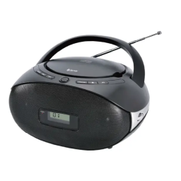Denver TC-29 Portable Boombox Manuel utilisateur | Fixfr
