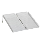 HOMCOM 713-001V03SR Textured Aluminum Folding Wheelchair Ramp Mode d'emploi