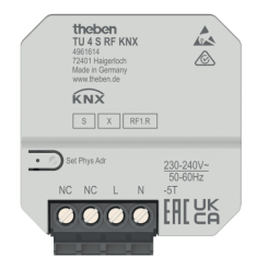 Theben TU 4 S RF KNX : Chat IA & Téléchargement PDF | Fixfr